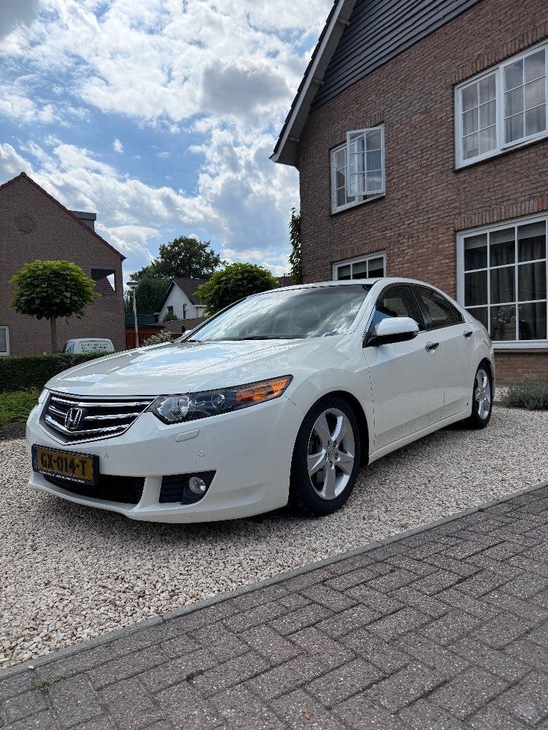 Honda Accord 2.4i Executive Automaat – BC Racing Schroefset, Auto's, Euro 5, Zwart, Wit, 1600 kg