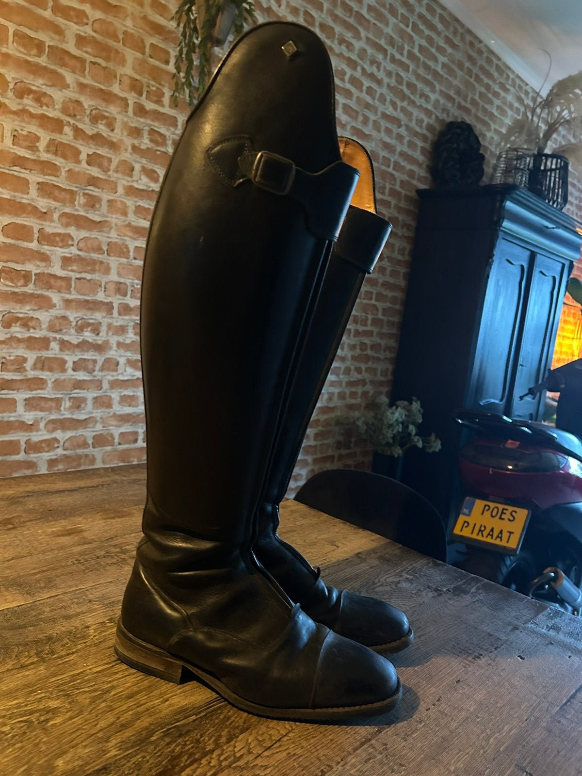Mooie deNirobootco laarzen, Dieren en Toebehoren, Paardrijkleding, Ophalen, Gebruikt, Ritssluiting, Dressuur
