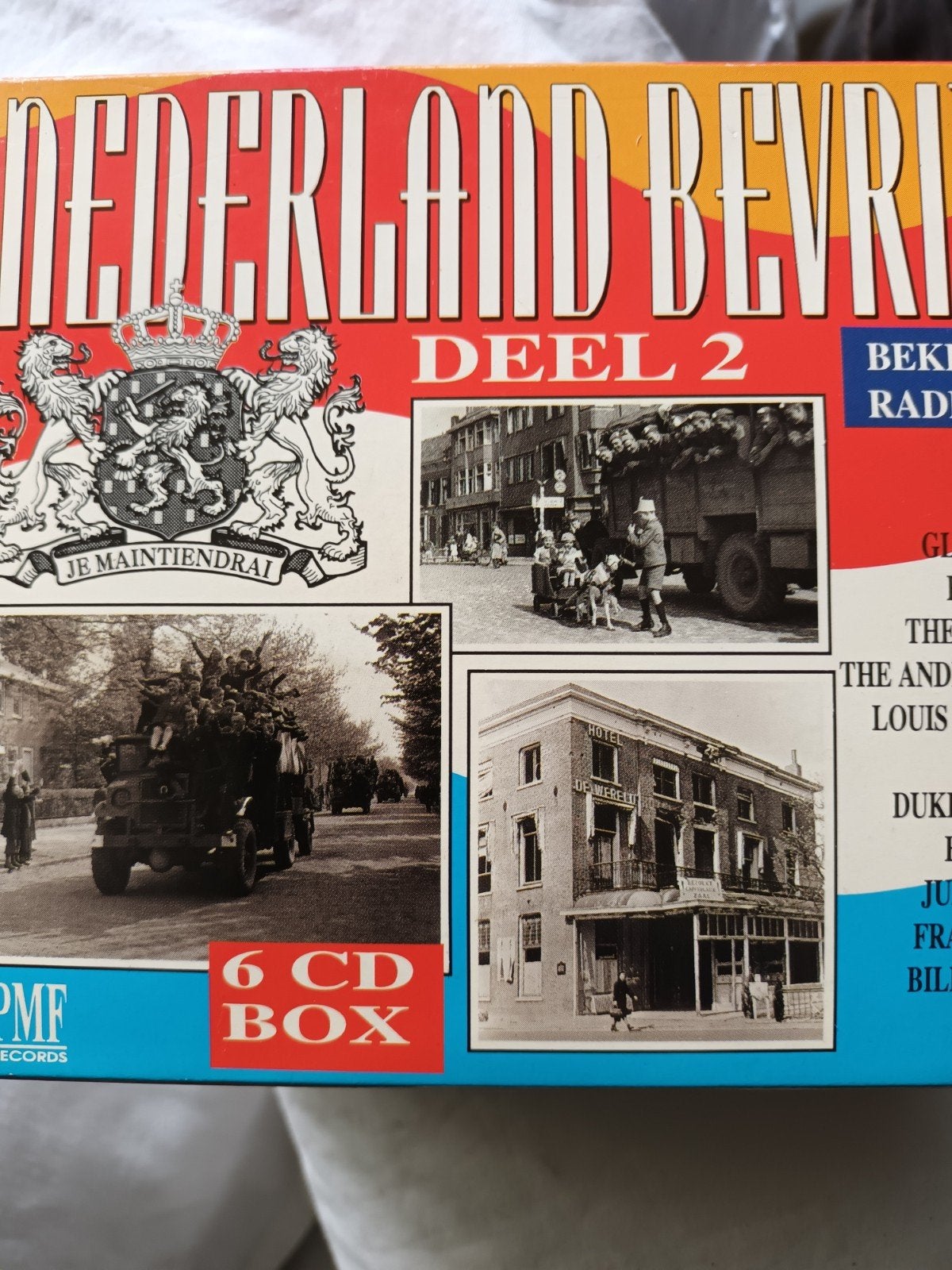 Nederland Bevrijd - Deel 2 (6 CD Boxset), Cd's en Dvd's, Cd's | Verzamelalbums, Gebruikt, Overige genres, Boxset, Ophalen