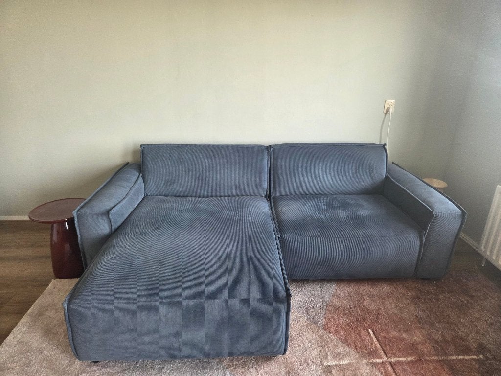 Bank, Huis en Inrichting, Banken | Bankstellen, Ophalen, Gebruikt, 100 tot 125 cm, Hoekbank
