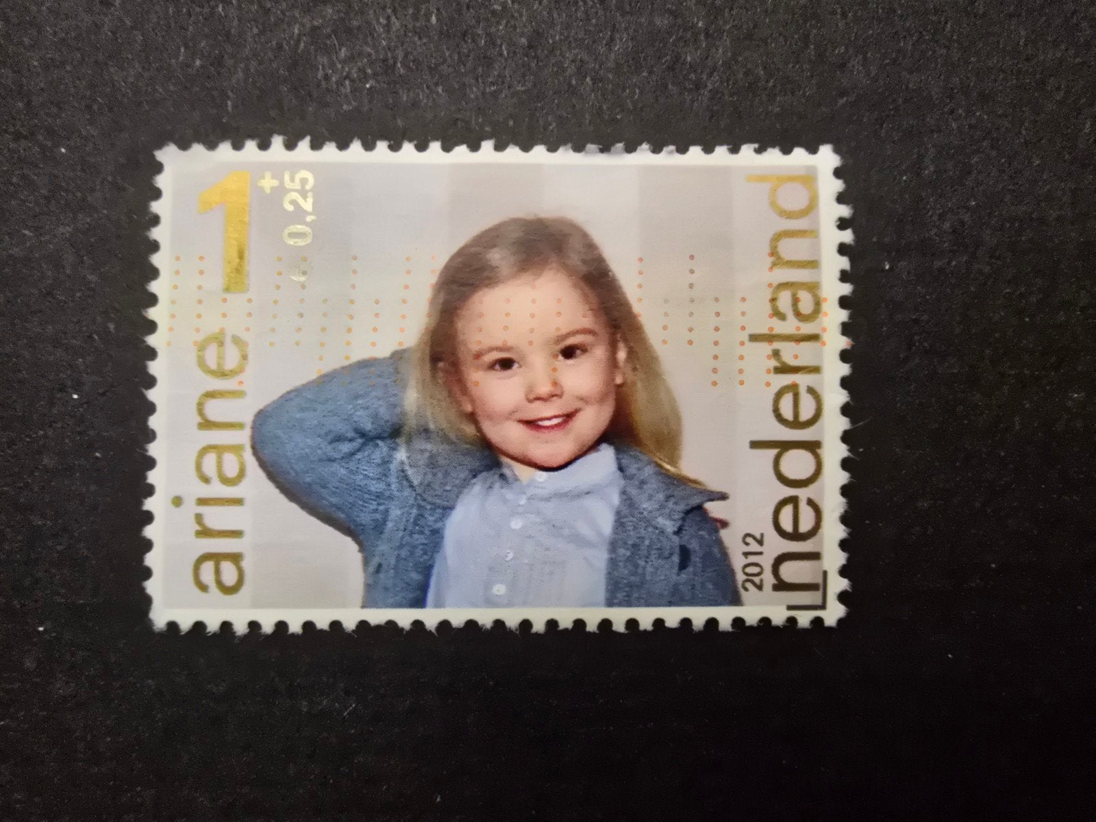 Kinderpostzegel Nederland 2012 - NVPH 3001c - Ariane, Postzegels en Munten, Ophalen of Verzenden, Na 1940, Gestempeld