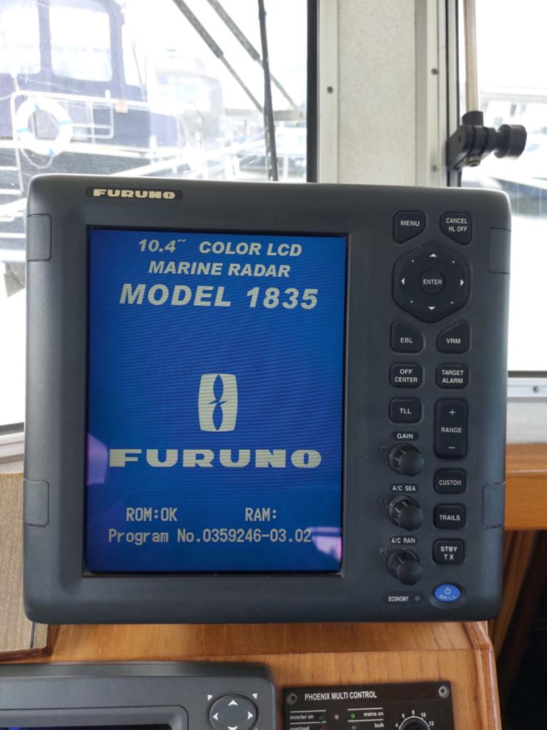 Foruno Radar Scherm Model 1835 Type RDP-152, Watersport en Boten, Navigatiemiddelen en Scheepselektronica, Ophalen, Zo goed als nieuw