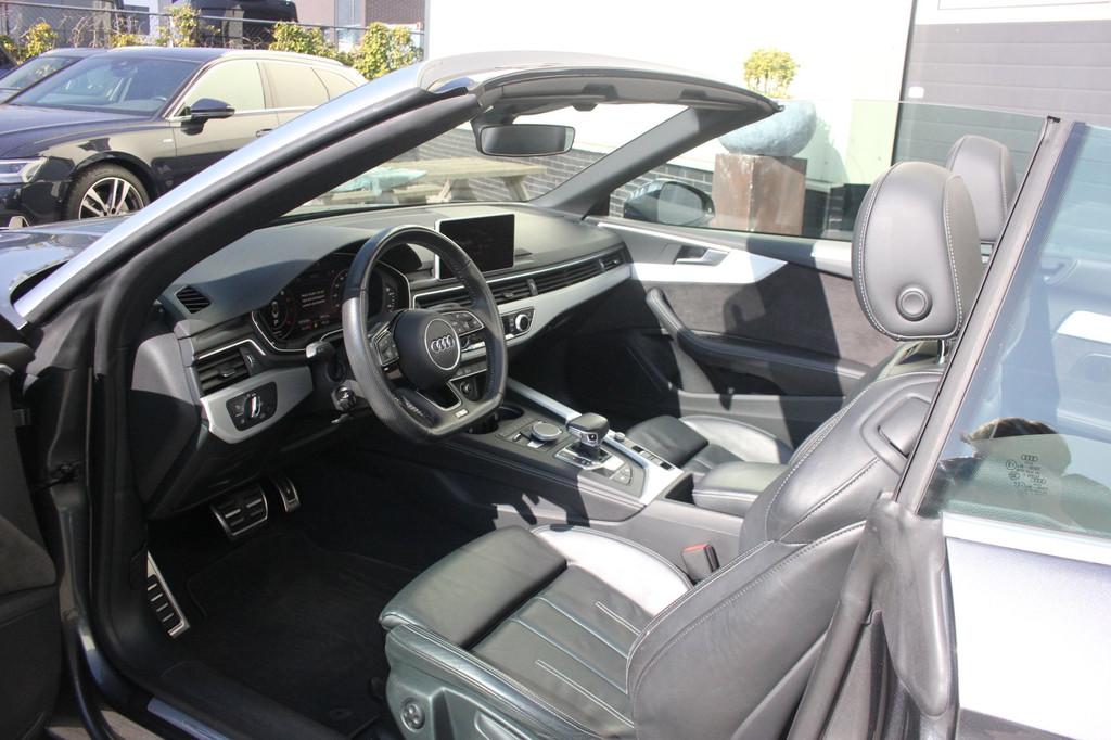 Audi A5 Cabriolet 2.0 TFSI Sport S-Line | Nekverwarming |, Gebruikt, 4 stoelen, Origineel Nederlands, Bedrijf