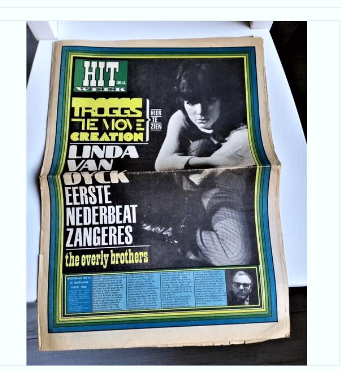 hitweek nr.12 uit 1966, Boeken, Ophalen of Verzenden, Gelezen, Muziek, Film of Tv