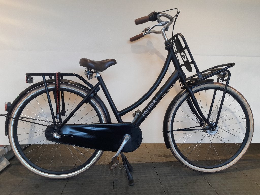28 inch Cortina U4 Transport met 3 versnellingen/ naafdynamo, Terugtraprem, -, -, Versnellingen