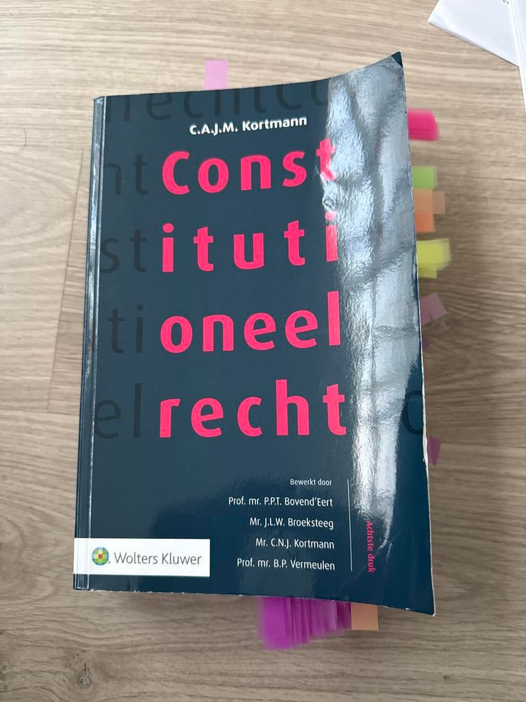 Constitutioneel Recht - C.A.J.M. Kortmann, Ophalen of Verzenden, Gamma, Gelezen, HBO