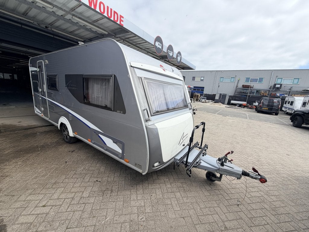Bürstner Averso 480 TK, Caravans en Kamperen, Caravans, Dwarsbed, Bedrijf, Treinzit, Bürstner