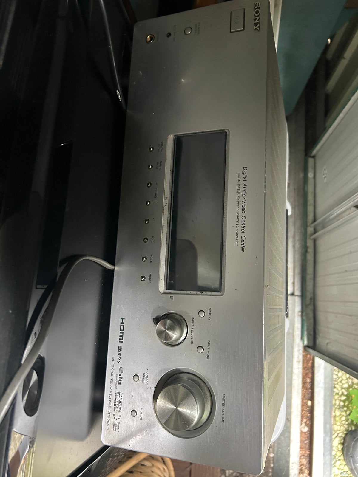 Sony receiver- versterker - STR DG 520, Audio, Tv en Foto, Versterkers en Receivers, Ophalen of Verzenden, Zo goed als nieuw, Sony
