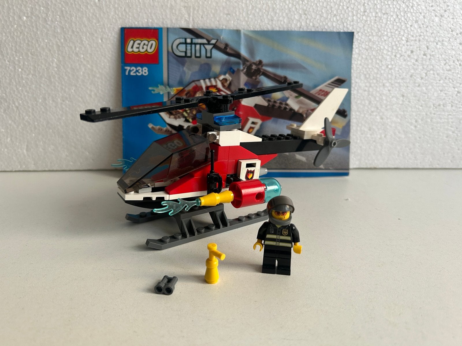 Lego City 7238 Fire Helicopter, Kinderen en Baby's, Lego, City, Denemarken, Lego