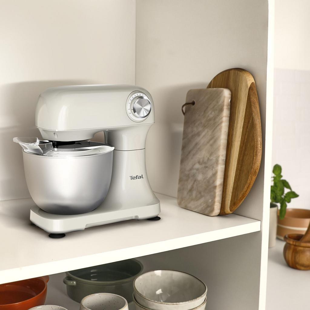 Tefal Mixer - Krachtige Keukenmachine, Nieuw, Ophalen of Verzenden, Vaatwasserbestendig, 3 snelheden of meer