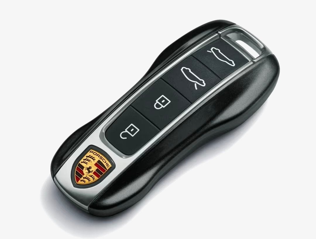 Originele Porsche Sleutelcase / Sleutelbehuizing, Auto diversen, Ophalen of Verzenden, Gebruikt