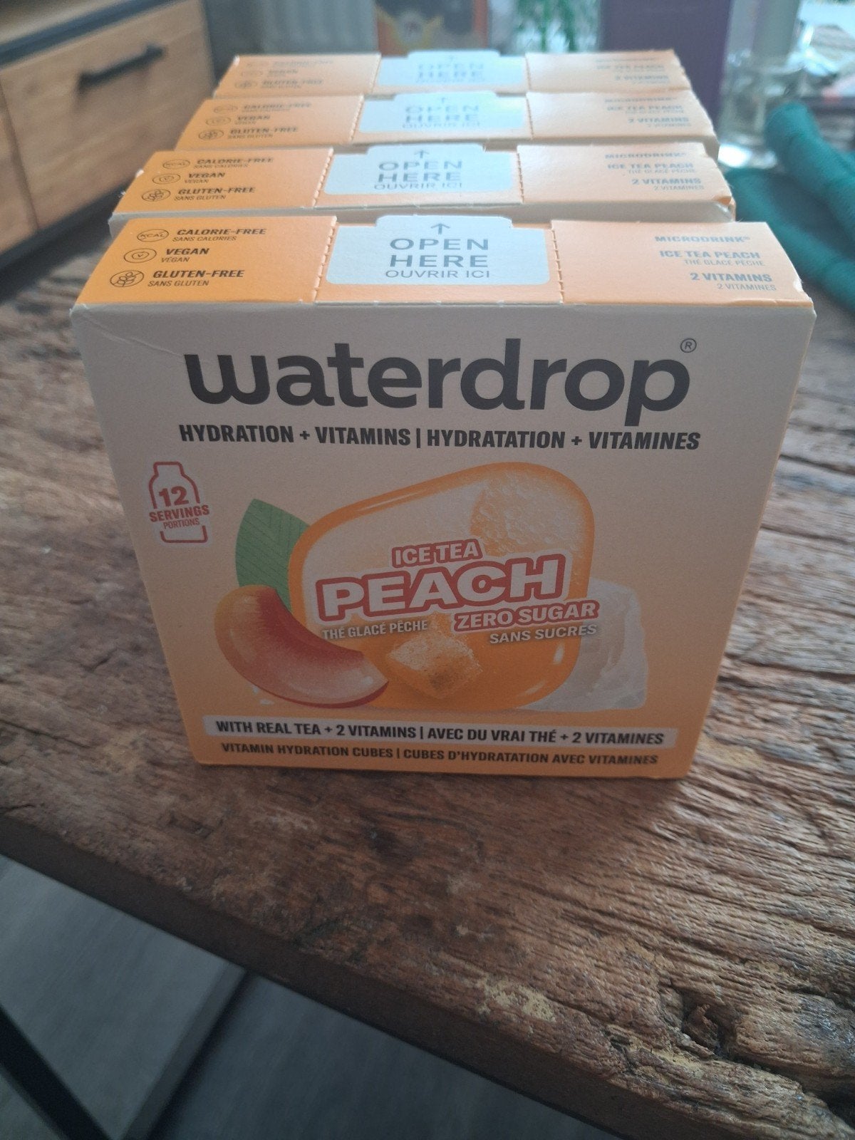 Waterdrop Ice tea peach, Verzenden