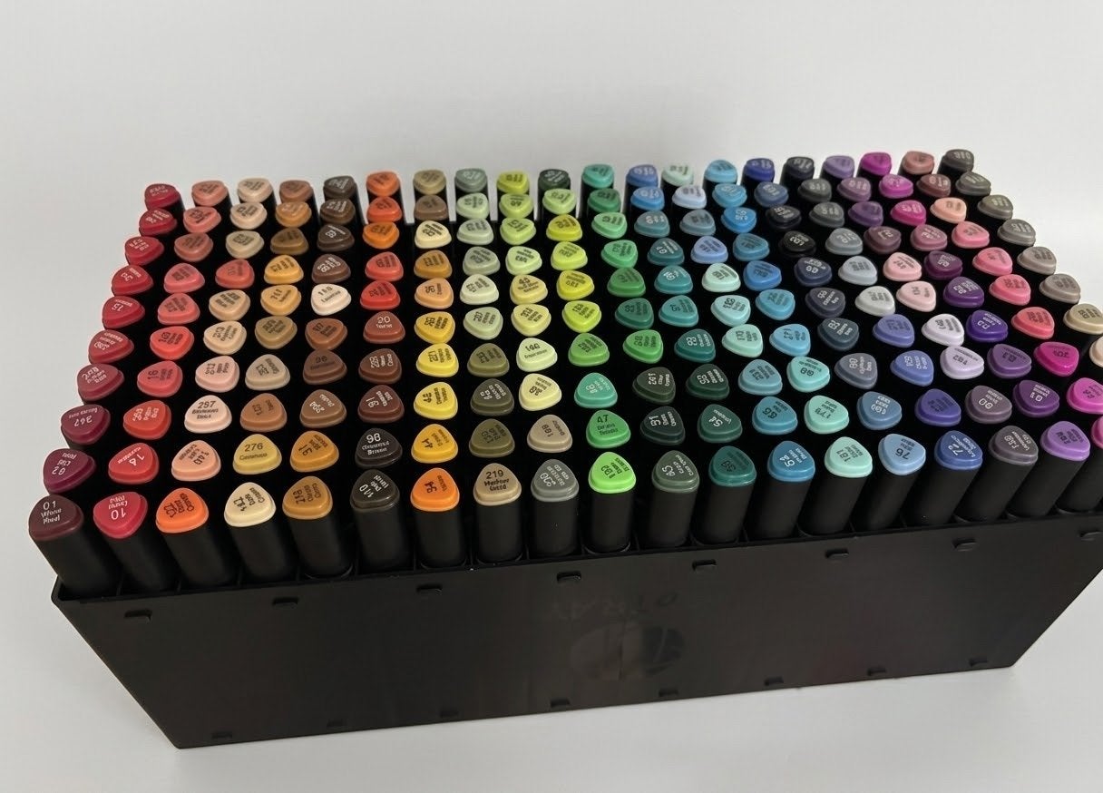 DecoTime twinmarkers van Action XXL set, Ophalen, Gebruikt, Potlood of Stift