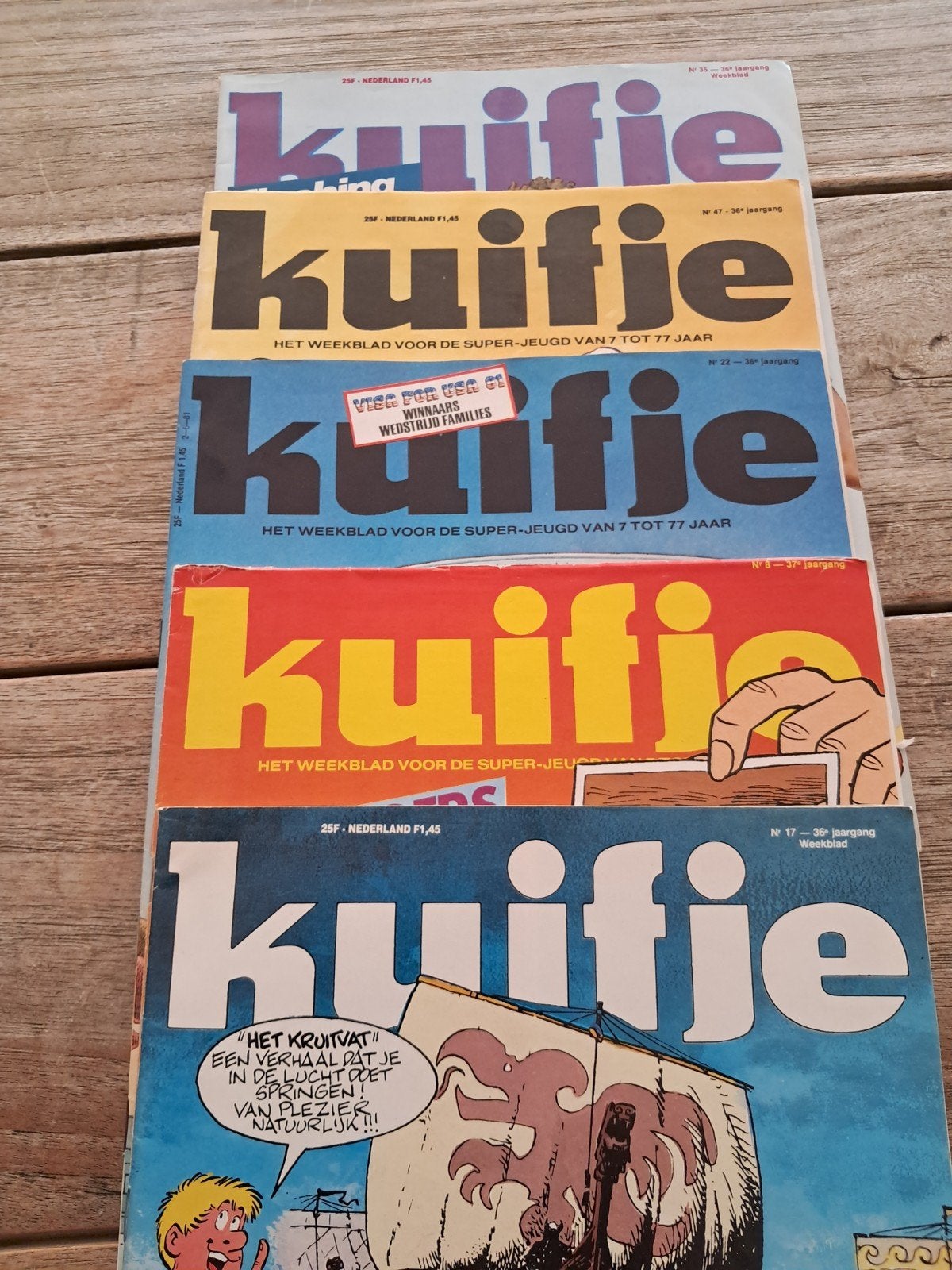 Kuifje Weekbladen - Diverse Nummers, Ophalen, Gelezen, Overige typen