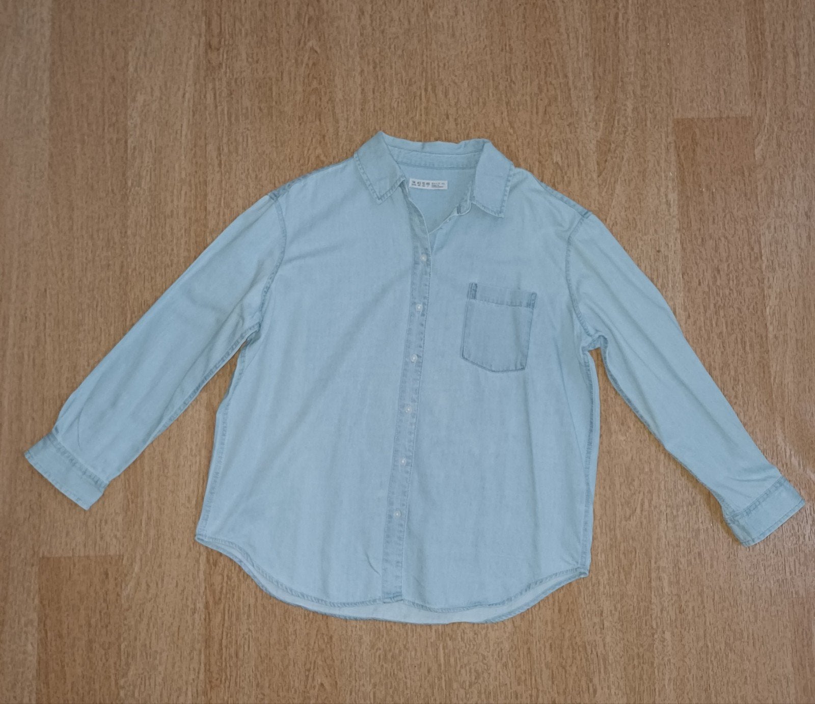 Dames spijkerblouse - Maat 42 - Zo goed als nieuw, Kleding | Dames, Blauw, Maat 42/44 (L), Ophalen of Verzenden, Zo goed als nieuw