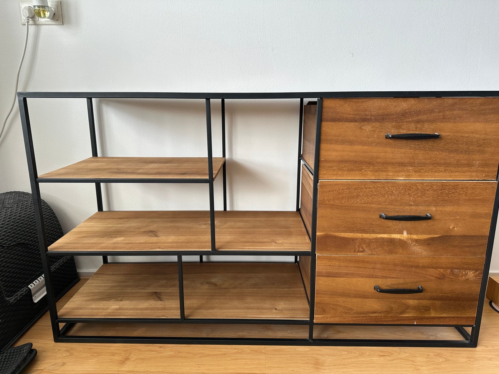 Dressoir kast met laden, 100 tot 150 cm, Zo goed als nieuw, Met lade(s), Industrieel