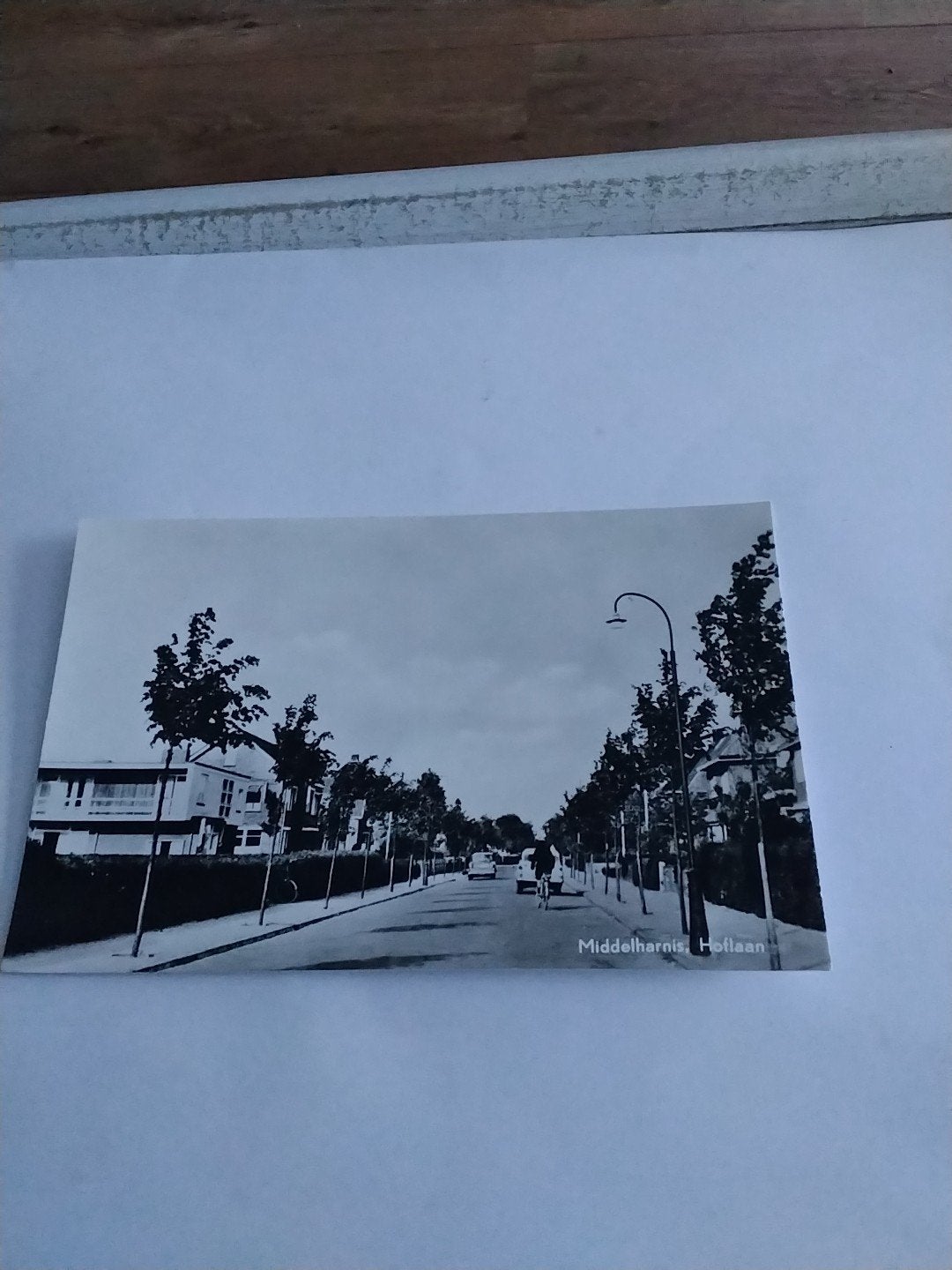Ansichtkaart Middelharnis, Holland - Hoflaan, Ophalen of Verzenden, 1940 tot 1960, Ongelopen, Zuid-Holland