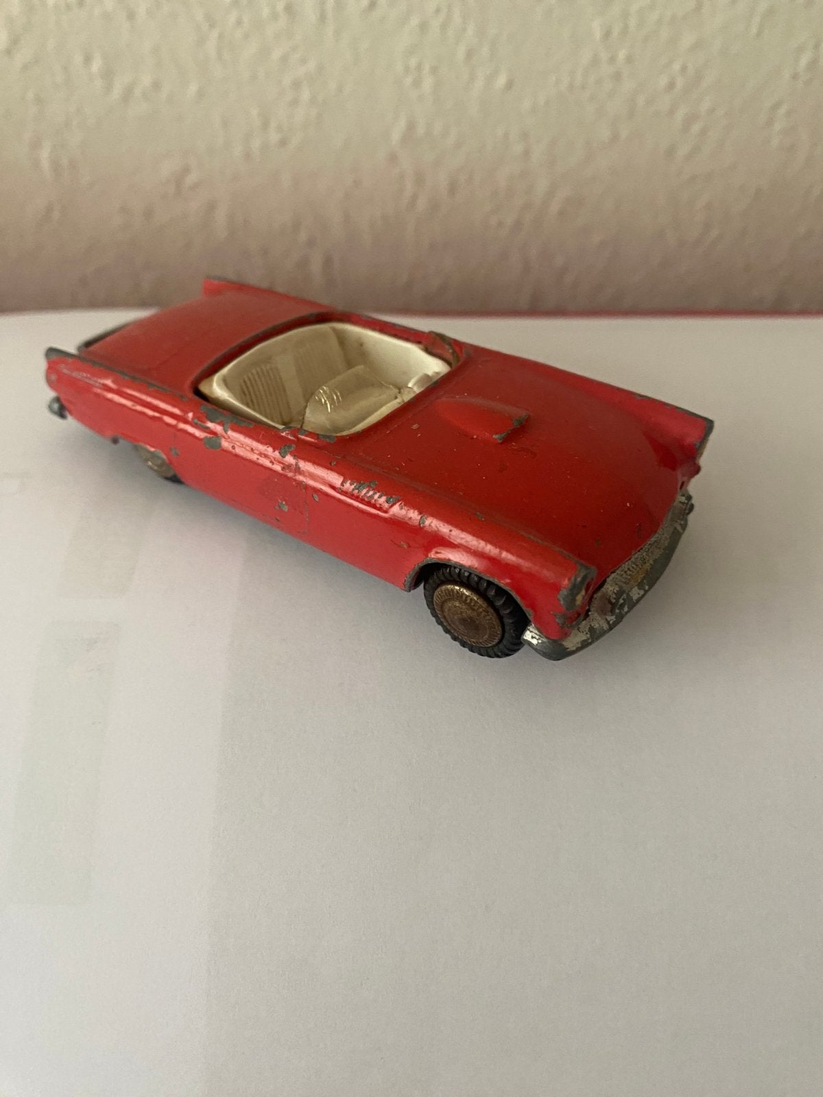 Oud autootje Ford Thunderbird, Antiek en Kunst, Antiek | Speelgoed, Ophalen of Verzenden