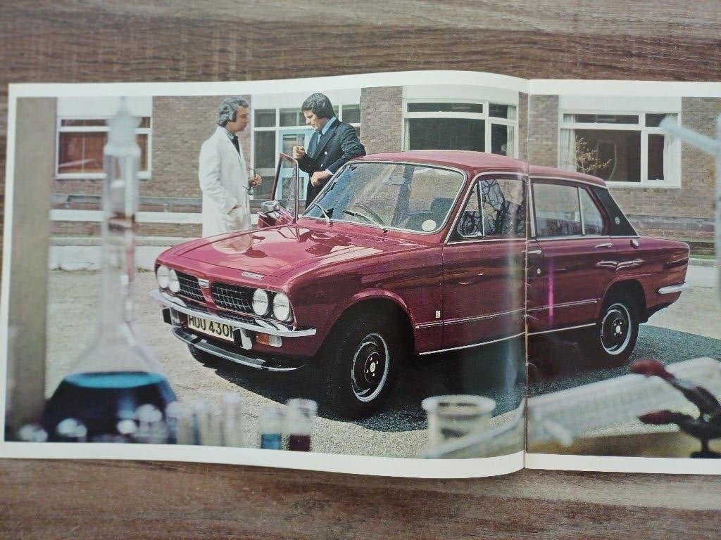 Triumph Dolomite brochure, Boeken, Auto's | Folders en Tijdschriften, Verzenden, Gelezen, Overige merken