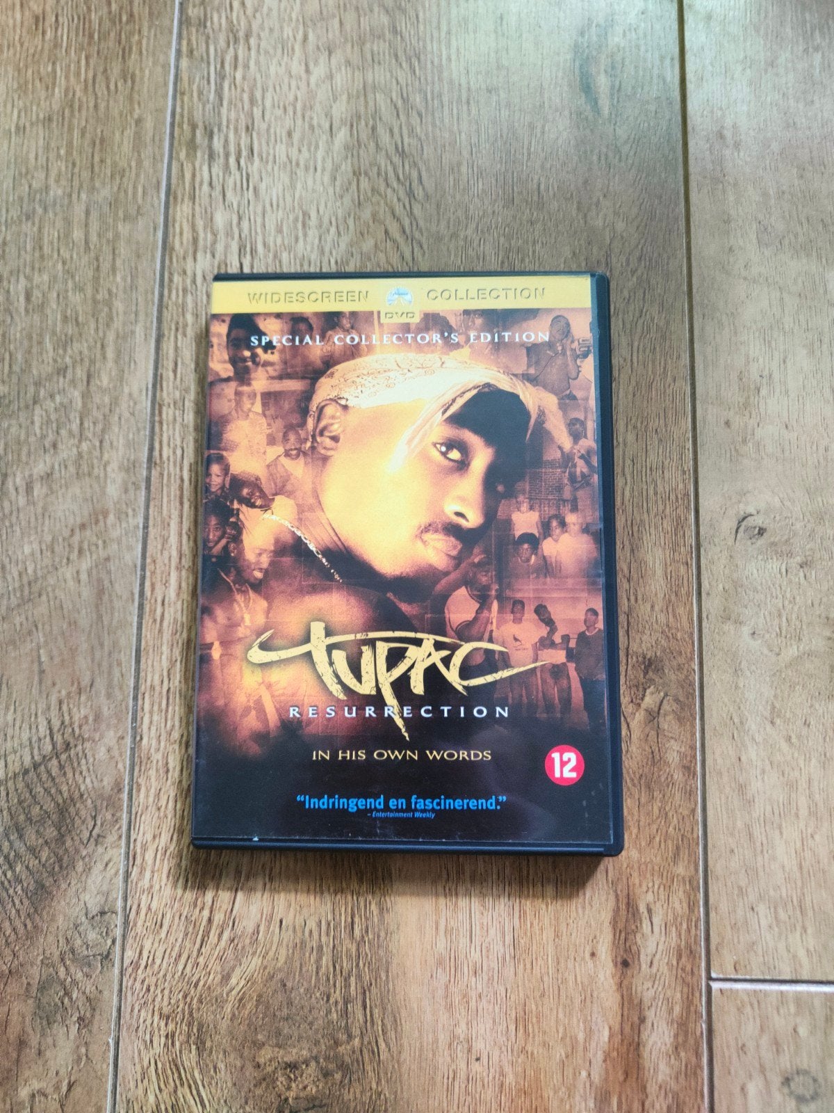 Dvd Tupac Resurrection in His Own Words, Alle leeftijden, Ophalen of Verzenden, Zo goed als nieuw