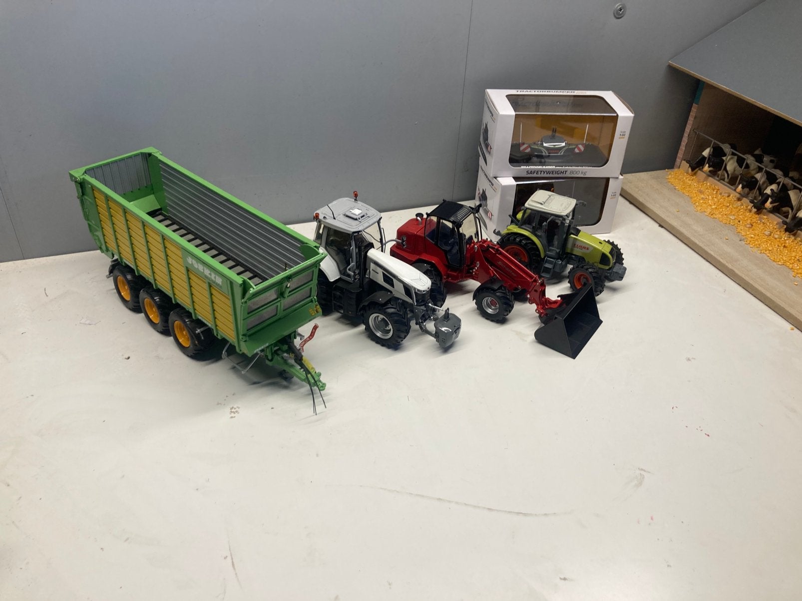 Partij landbouw miniaturen, Ophalen of Verzenden, Zo goed als nieuw, Tractor of Landbouw, Universal Hobbies
