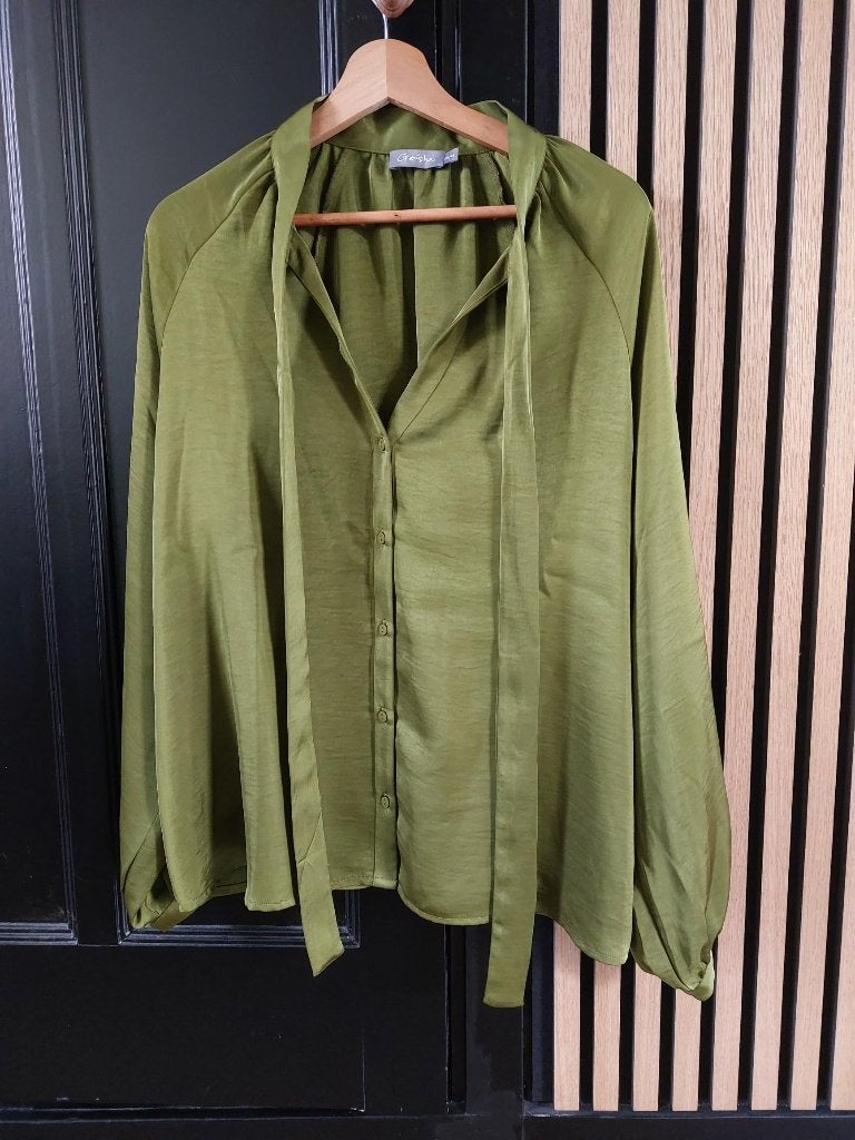 Dames blouse geisha, Kleding | Dames, Blouses en Tunieken, Ophalen, Gedragen, Maat 42/44 (L), Overige kleuren