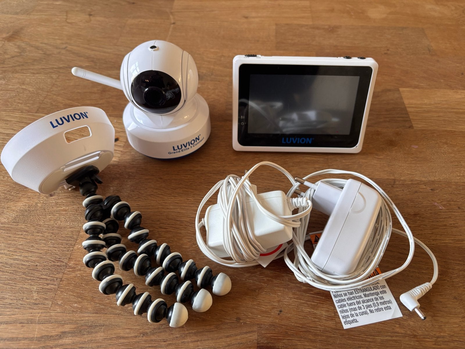 Luvion Grand Elite 3 Connect babyfoon met camera, Ophalen of Verzenden, Zo goed als nieuw, 100 tot 250 meter, Camera