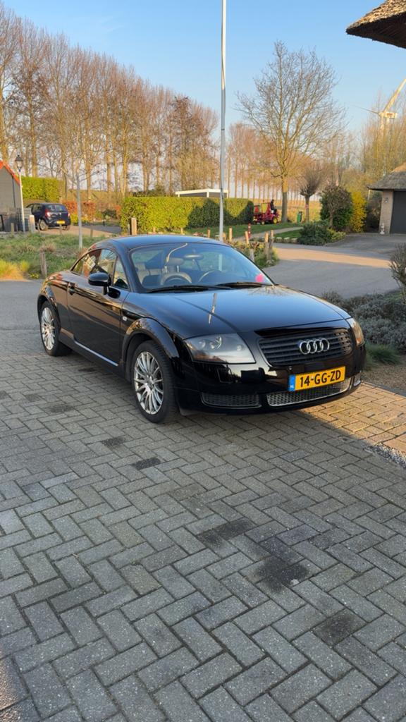 Audi TT 1.8T Coupe (goed onderhouden), Voorwielaandrijving, TT, Zwart, 4 cilinders