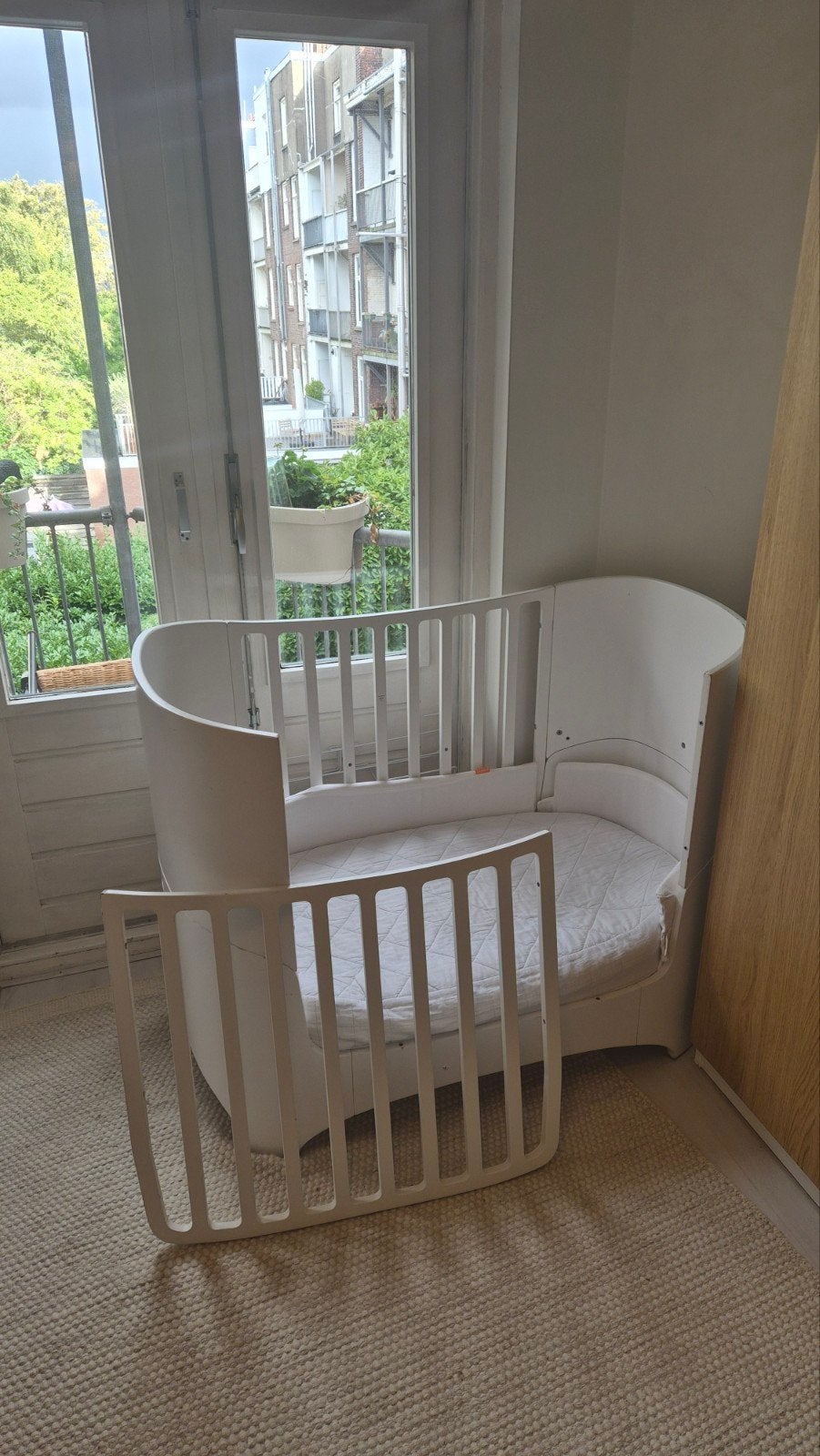 Leander Classic Babybed 0-7 jaar - Gebruikt, Ophalen, Gebruikt, Ledikant