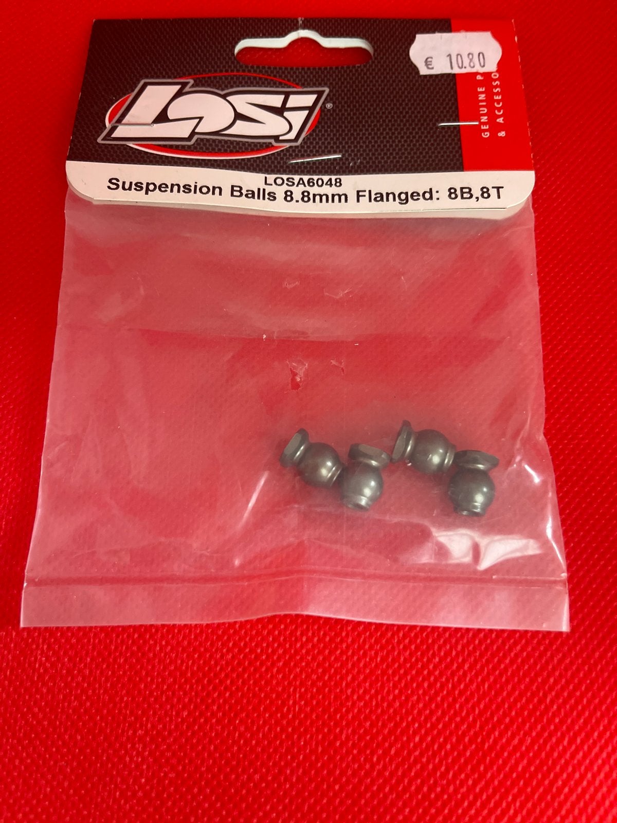 Team Losi Racing Suspension Balls 8.8mm Flanged, Hobby en Vrije tijd, Ophalen of Verzenden, Nieuw, Onderdeel