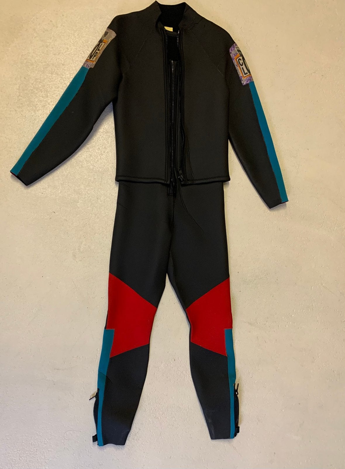 Surfpak, wetsuite, zwart, Ophalen of Verzenden, Zo goed als nieuw, Wetsuit