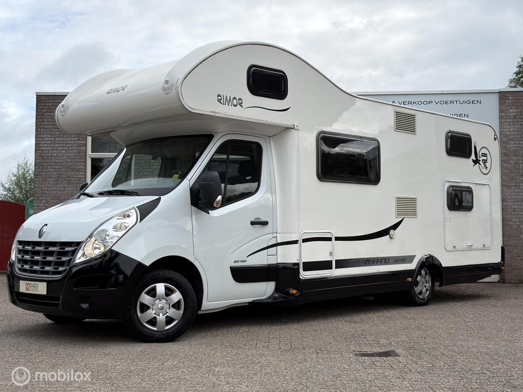 Renault Master RIMOR Katamarano Trekhaak Cruise Solar Airco, Overige merken, Rimor, Bedrijf, Elektrische ramen