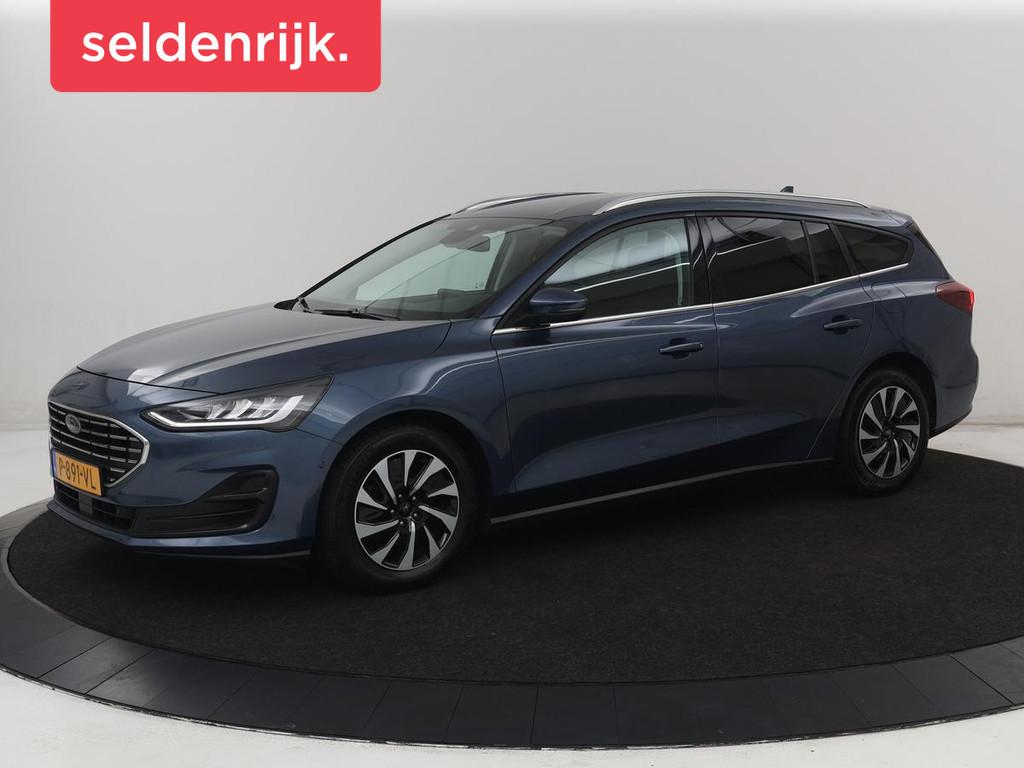 Ford Focus 1.0 EcoBoost Hybrid Titanium Style | Stoelverwarm, Auto's, Ford, Gebruikt, Euro 6, Lane Keeping Assist, Blauw