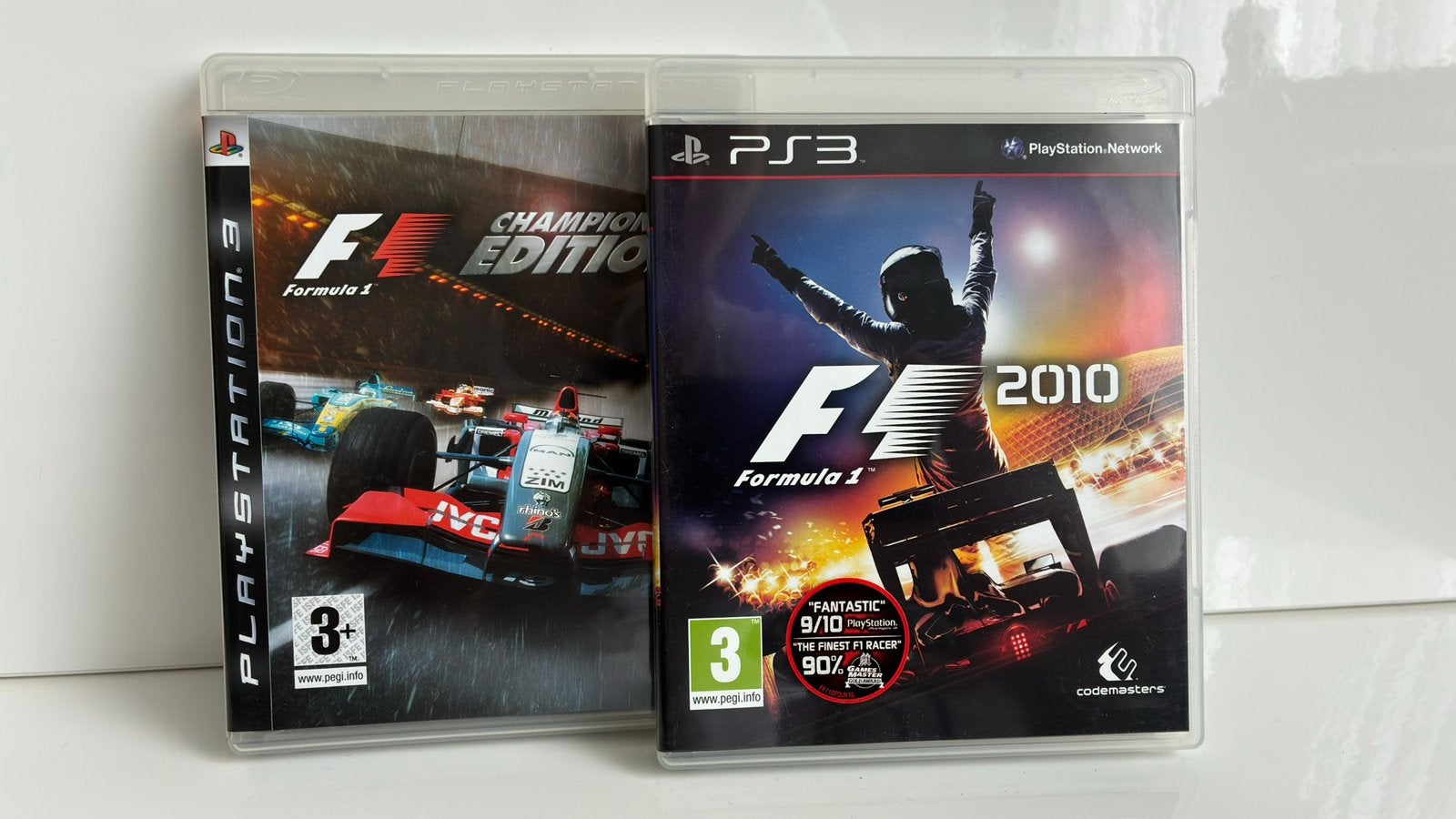 F1 Formula 1 Champion Edition & F1 2010 PS3 Games, Gebruikt, 1 speler, Racen en Vliegen, Ophalen of Verzenden
