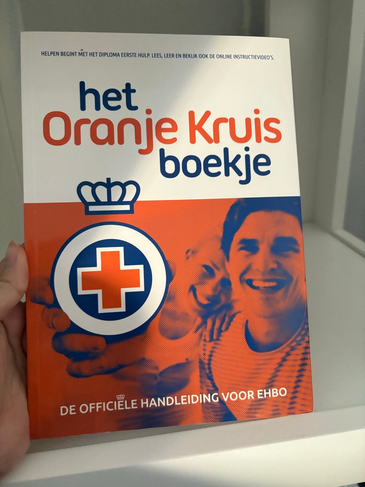 Het Oranje Kruis boekje - Officiële EHBO Handleiding, Ophalen of Verzenden, Gamma, Zo goed als nieuw, Overige niveaus