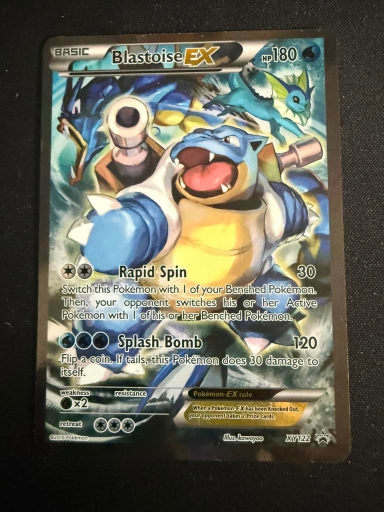 Blastoise EX #XY122, Hobby en Vrije tijd, Verzamelkaartspellen | Pokémon, Zo goed als nieuw, Ophalen of Verzenden
