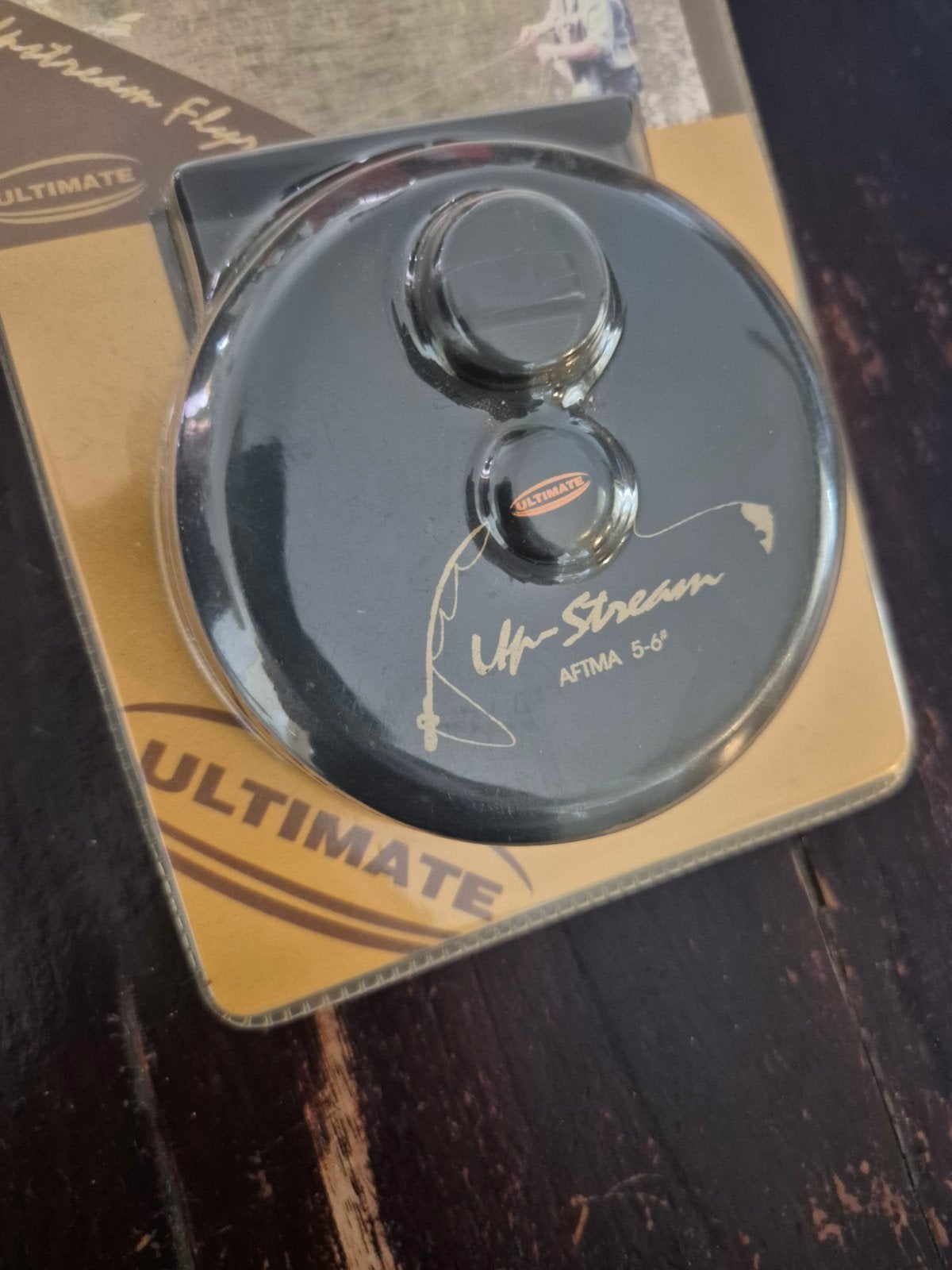 nieuwe Ultimate Flyreel. aftma 5-6#, Watersport en Boten, Hengelsport | Vliegvissen, Fly reel, 5-6#, Nieuw, Ophalen of Verzenden