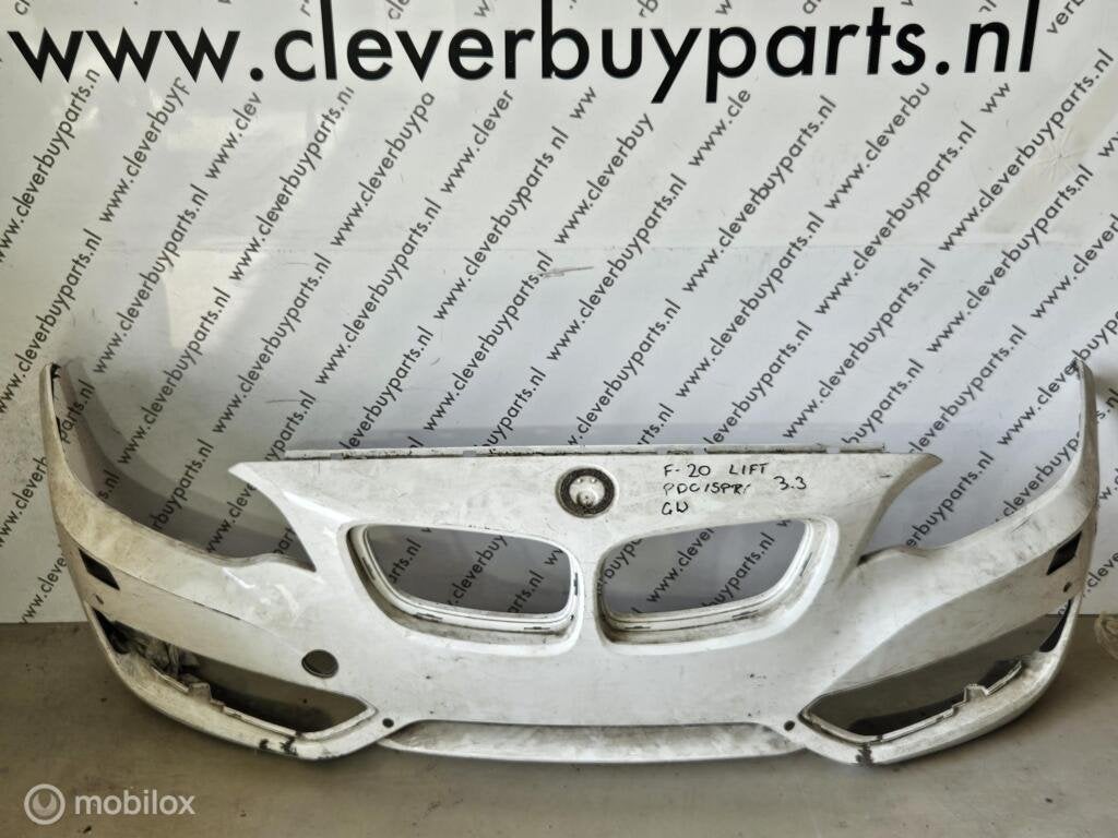 Voorbumper origineel BMW 1-serie F20 LCI ('15->) 51117293329, Gebruikt, Voor, Ophalen of Verzenden, Bumper