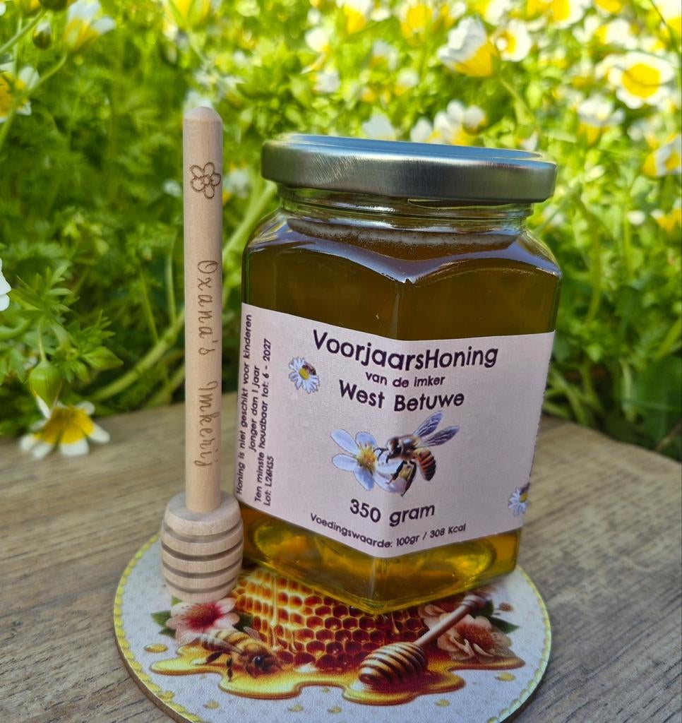 Honing, Voorjaarshoning 2026, 350gr., Diversen, Levensmiddelen, Ophalen of Verzenden