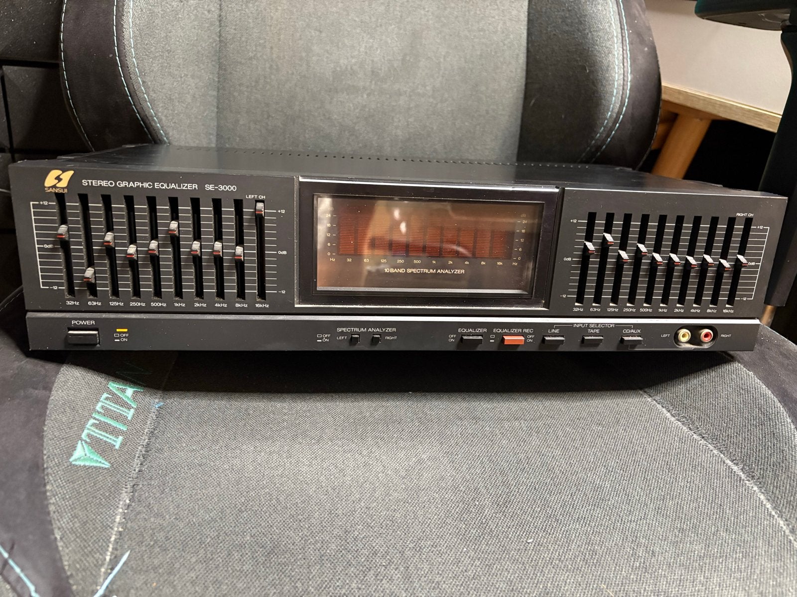 Sansui SE-3000 Stereo Grafische Equalizer, Gebruikt, Ophalen, Overige merken, Minder dan 60 watt