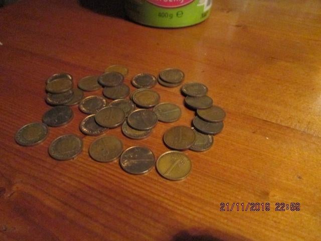 Munten uit de Gulden tijd van 1 cent t/m 1 gulden (zie spec), Ophalen of Verzenden, Koningin Juliana, Losse munt