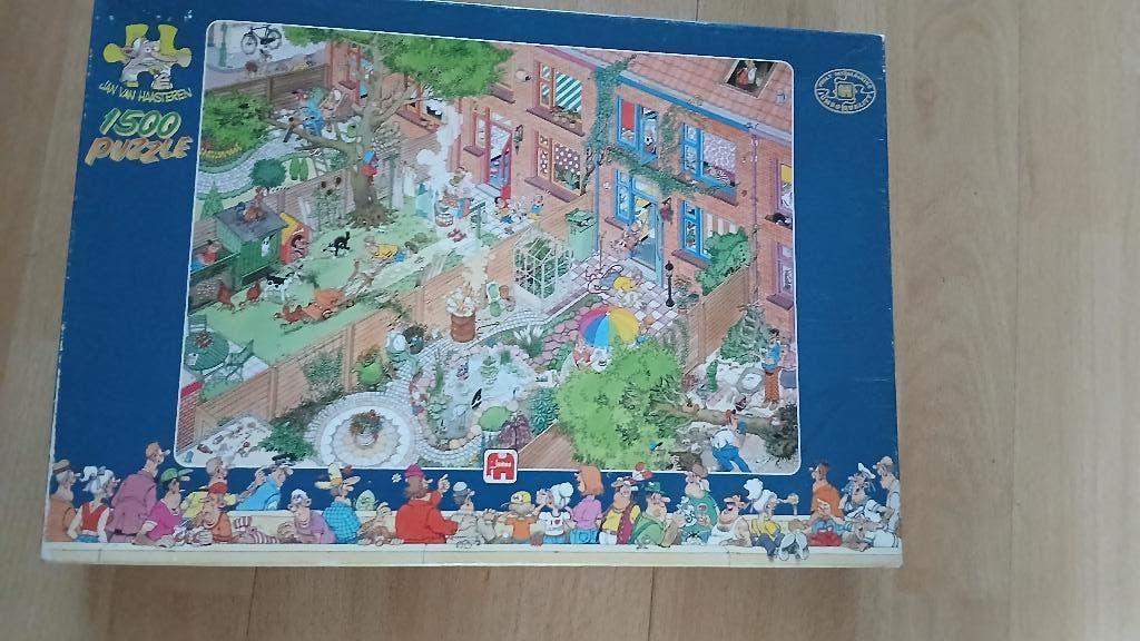 JAN VAN HAASTEREN PUZZELS 1500 STUKJES, Hobby en Vrije tijd, Denksport en Puzzels, Ophalen of Verzenden, 500 t/m 1500 stukjes