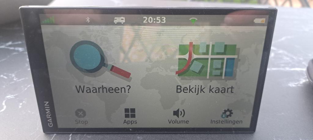 navigatie voor camper: Garmin camper 780, Ophalen of Verzenden, Zo goed als nieuw