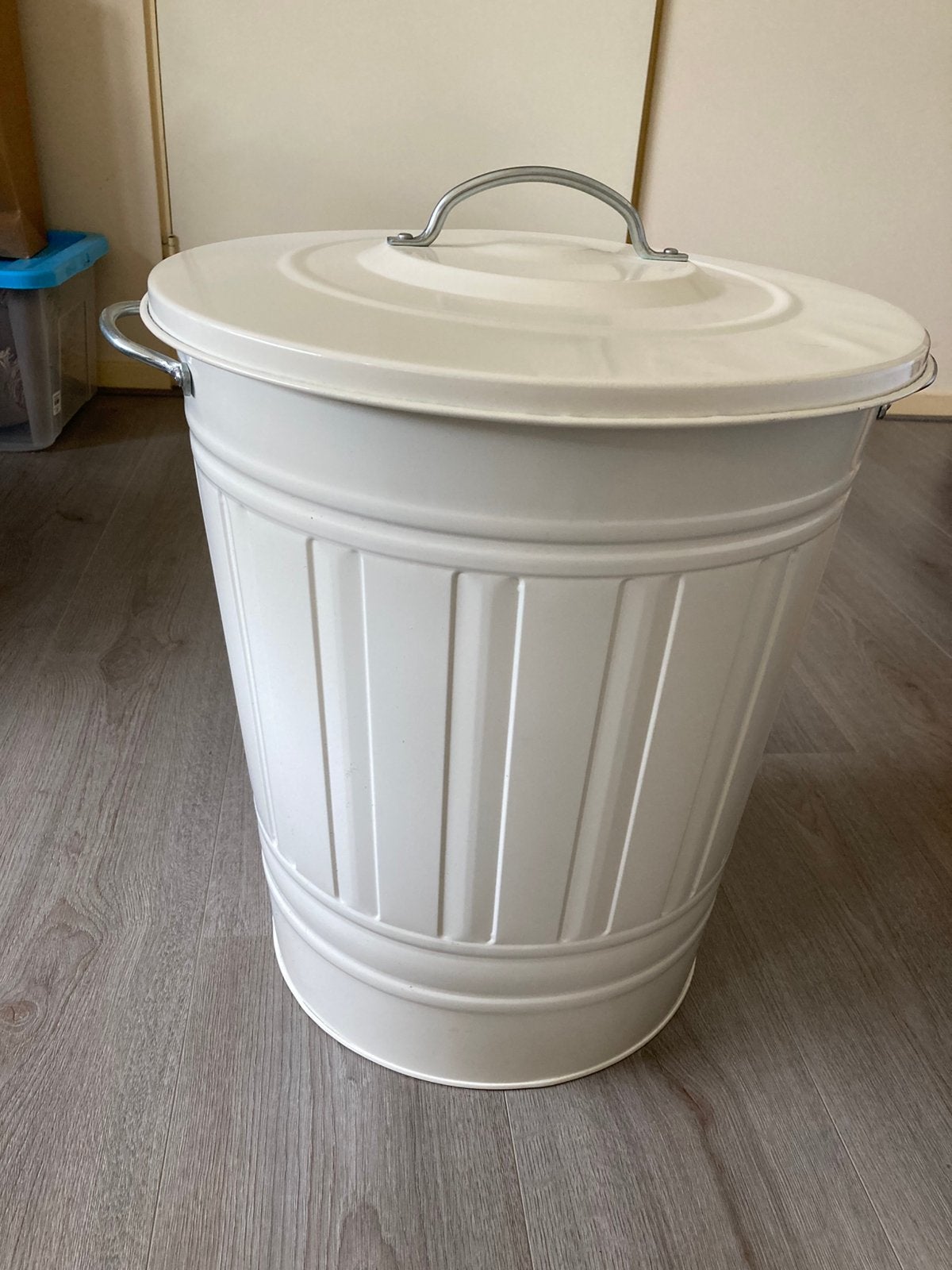 IKEA KNODD afvalemmer met deksel, Huis en Inrichting, Ophalen, Zo goed als nieuw, Metaal