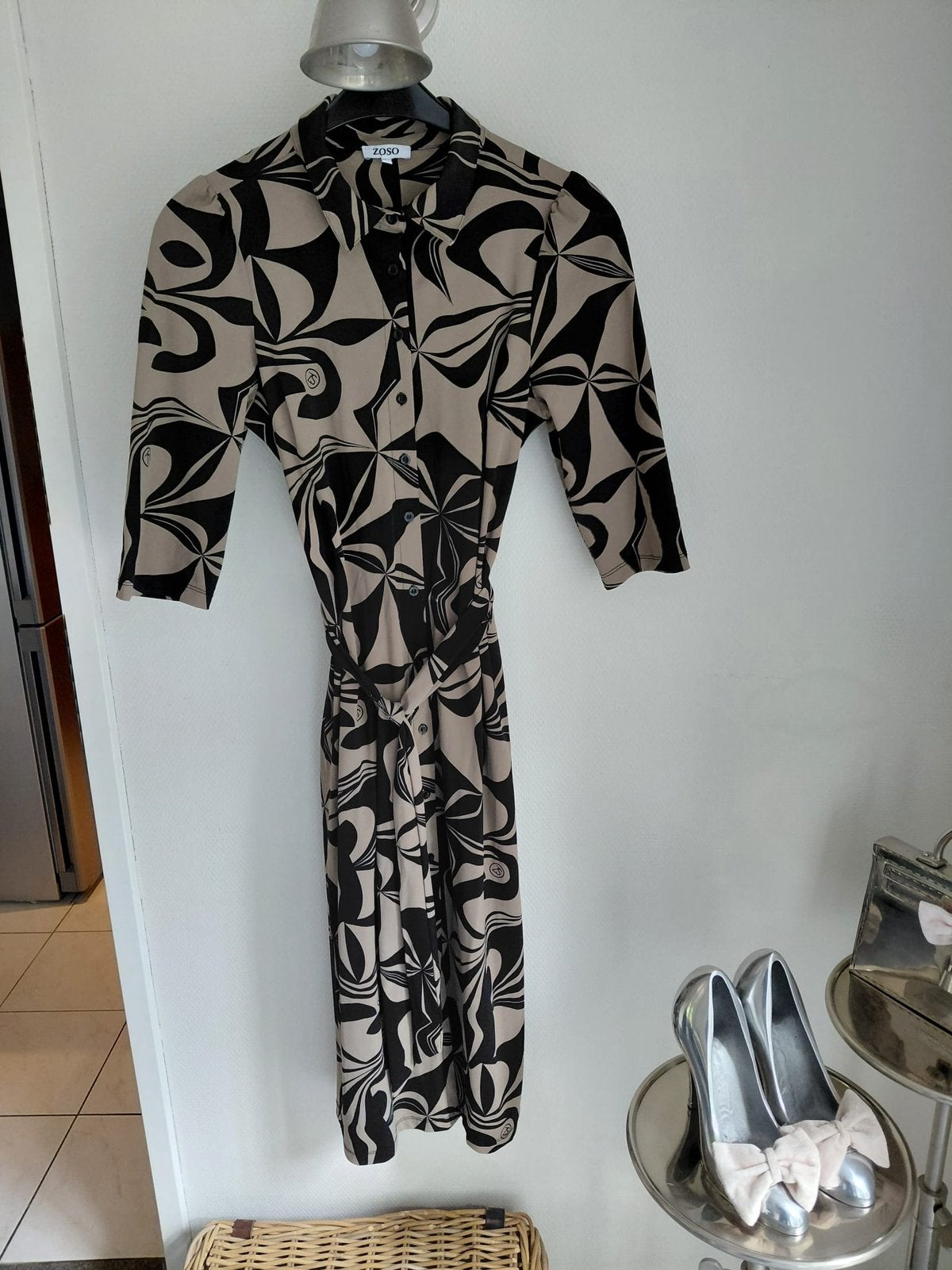 Zoso travelstof tuniek maat s als nieuw, Ophalen of Verzenden, Zo goed als nieuw, Maat 38/40 (M), Boven de knie