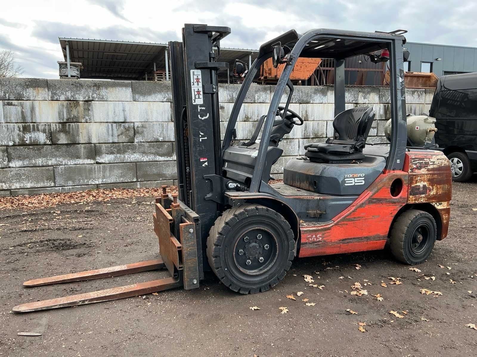 2016 Toyota 02-8FGJF35 Vorkheftruck, LPG, Heftruck, Toyota