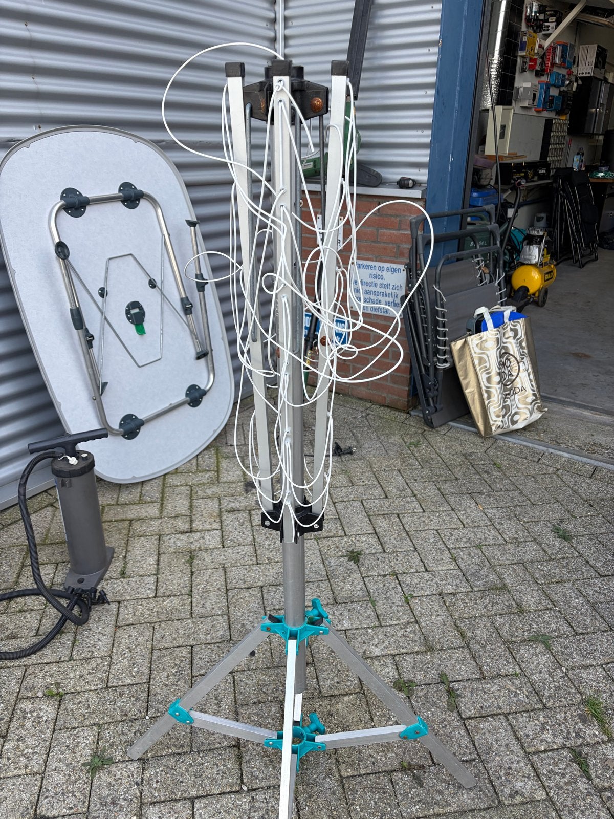 Handige Camping Droogmolen - Compact en Draagbaar, Ophalen, Gebruikt, Droogmolen