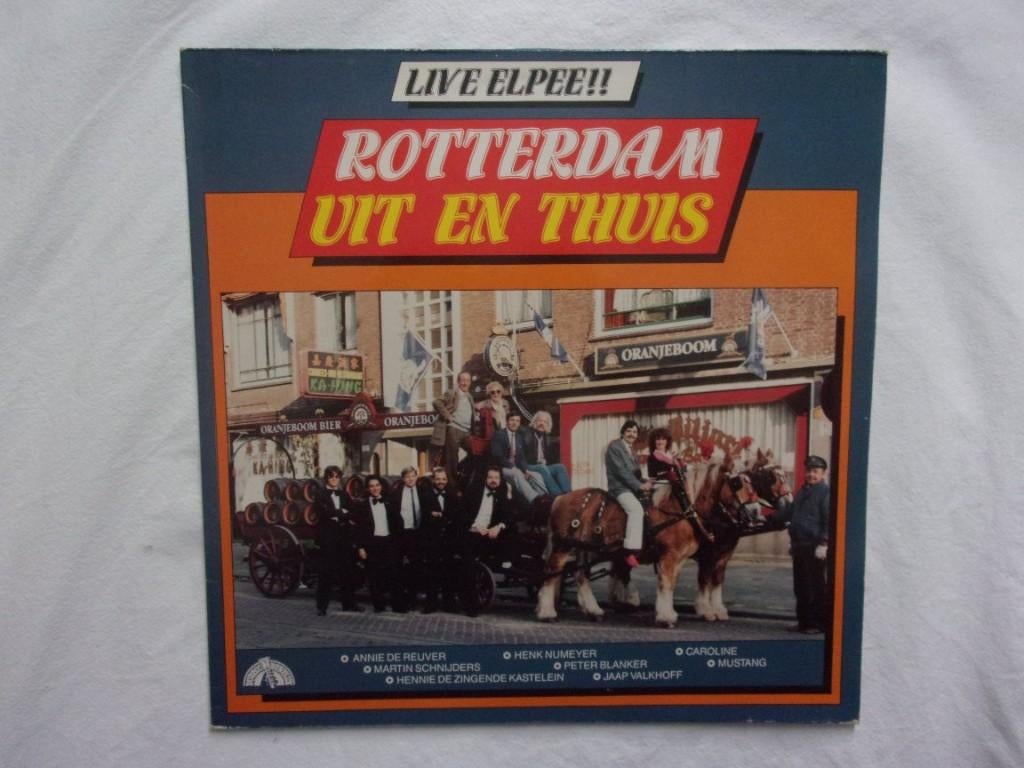 Rotterdam uit en thuis LP, Ophalen of Verzenden, Gebruikt, 12 inch, Levenslied of Smartlap