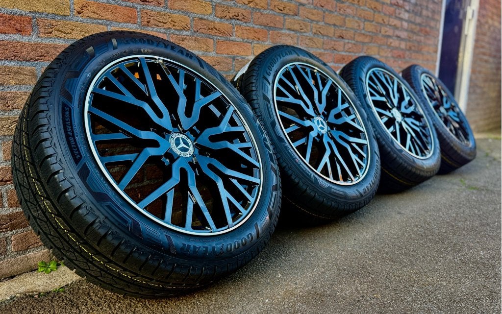 Mercedes Sprinter Crafter 19 inch verzwaard velgen zwart, Bestelwagen, Banden en Velgen, Niet ingevuld, Nieuw