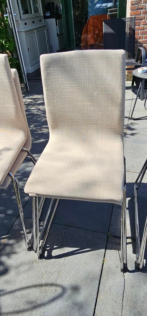 4x Ikea Lillånäs eetkamerstoelen -, Ophalen, Overige kleuren, Zo goed als nieuw, Stof